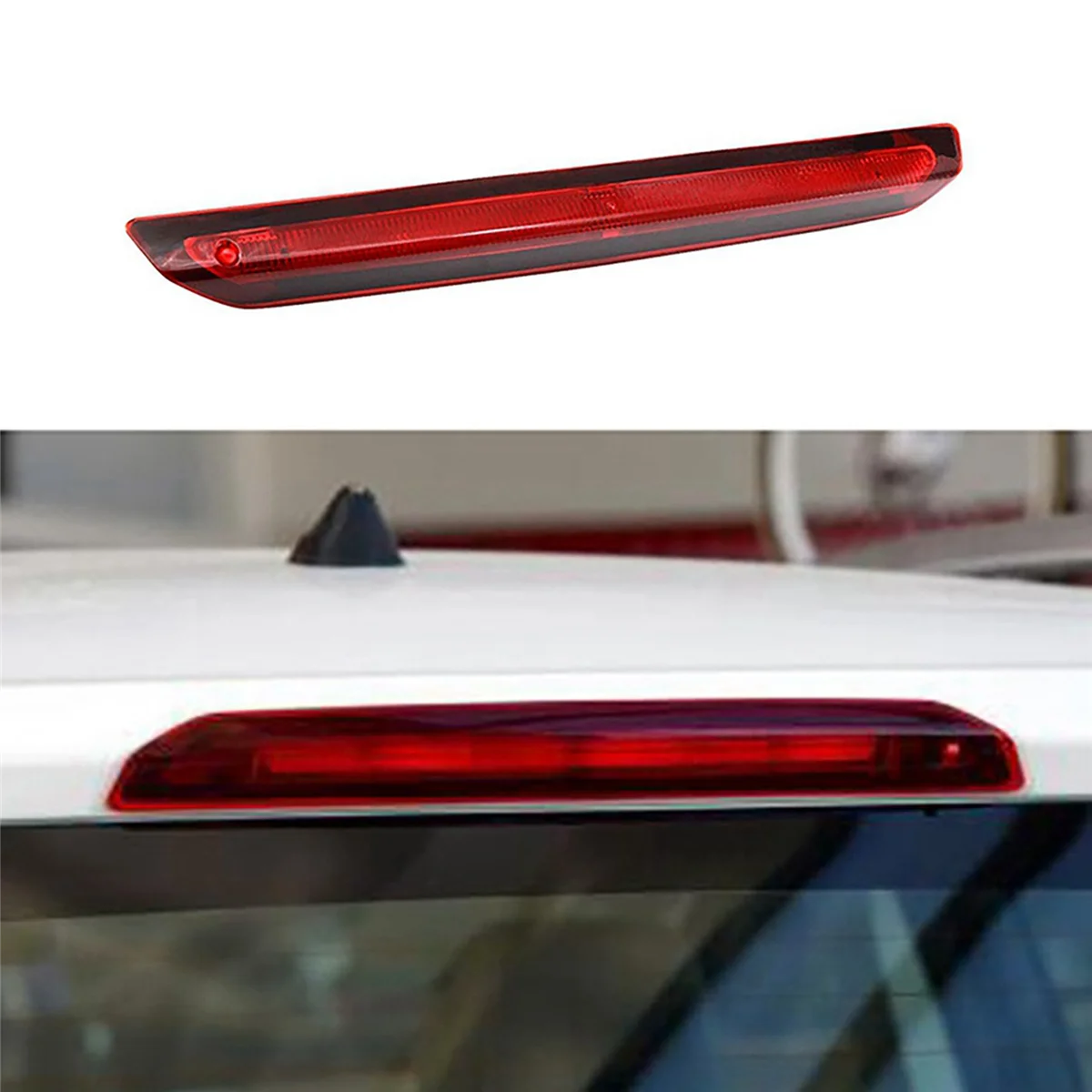 2X Car High Mount Rear Third Brake Light Stop Signal Lamp Red Lamp for Escape/ 2013 2014 2015 2016