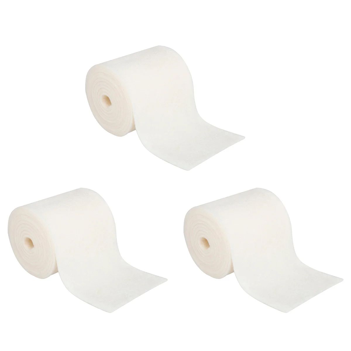 3X Wool Felt Piano Weak Sound Felt Mute Piano Muffler Felt Piano Repair Parts Musical Instruments Accessory-ABJQ