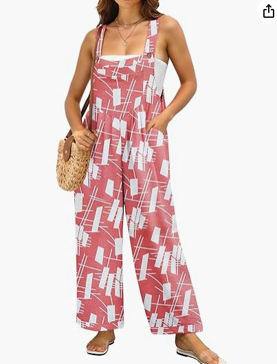 Casual Loose Jumpsuit With Pockets
