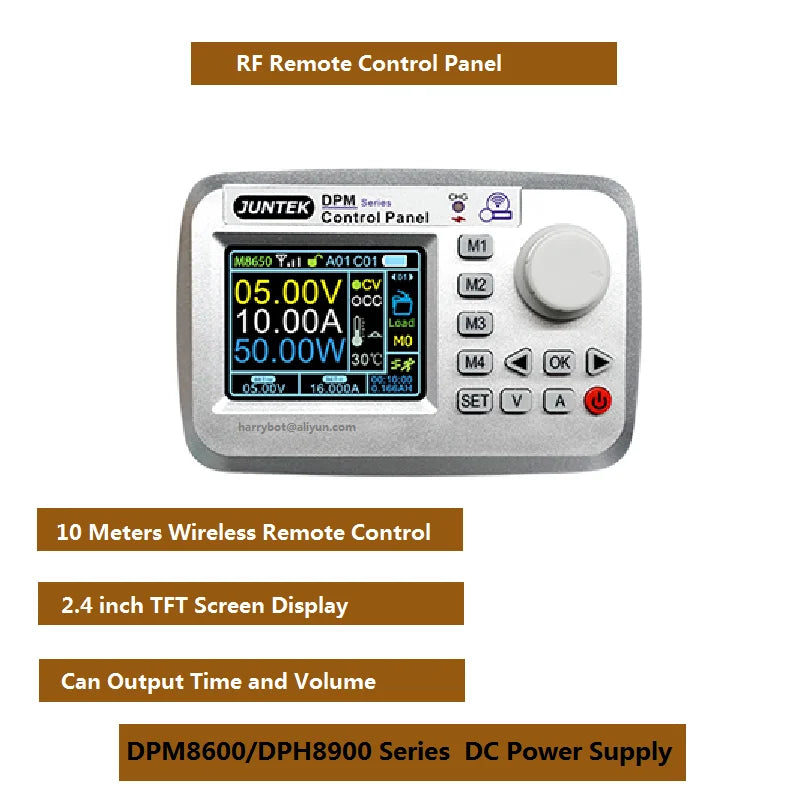 DPM8650 485RF DPM8650 60V 50A Remote Control Voltmeter Programmable Power Supply Solar Charging Constant Current Converter TTL