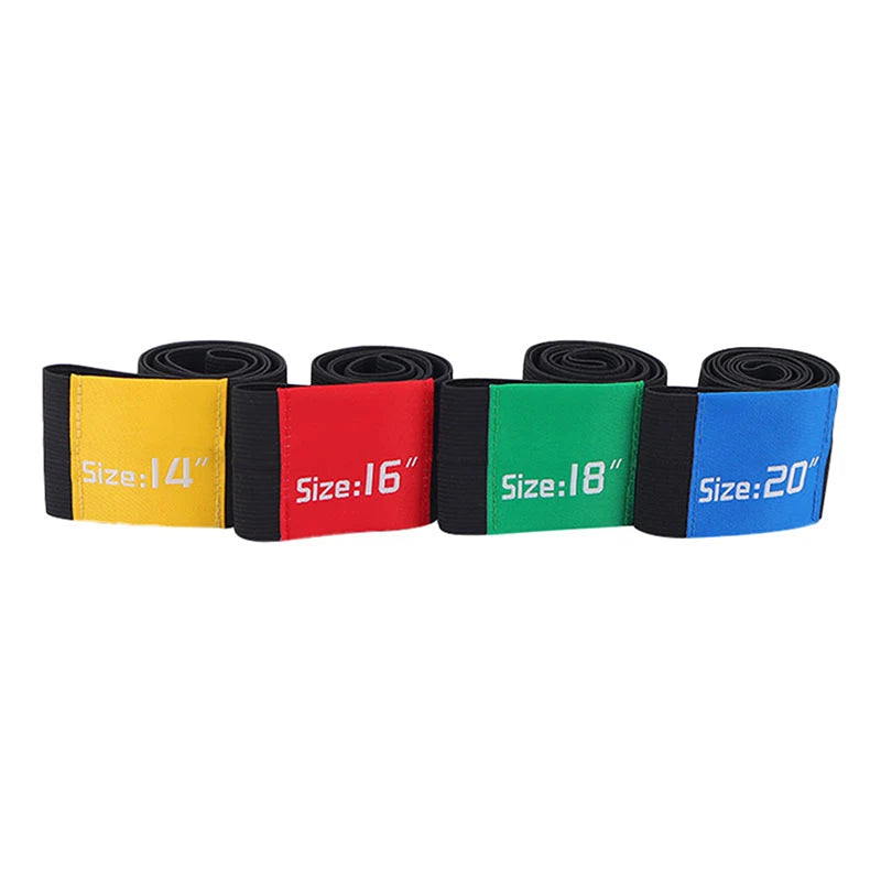 1Pieces 12in/14in/16in/18in/20in Elastic Belt Dampener Drumming Practice Pad Cymbal Mute Practice Silencer Belt Drum Kit Parts