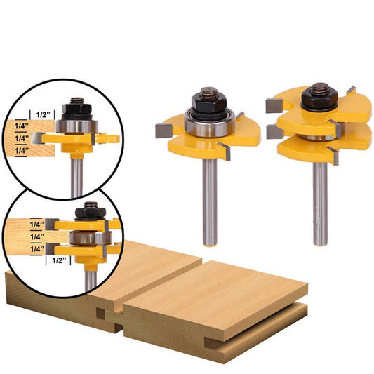 2 piece jointing tool for woodworking