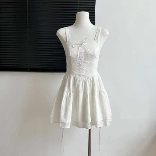 Ballet Style Suspender Dress For Women