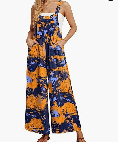 Casual Loose Jumpsuit With Pockets