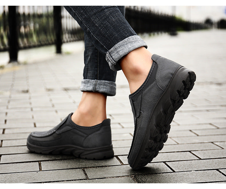 New round toe men's casual shoes