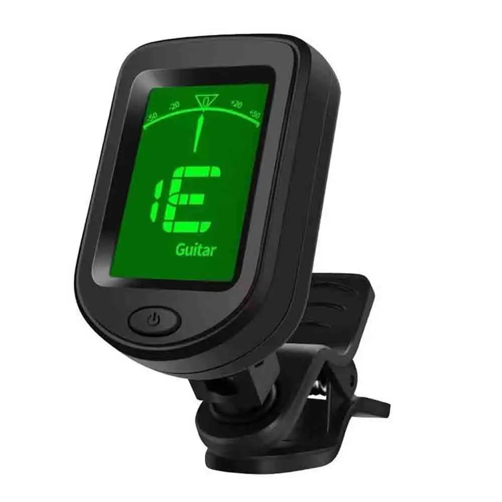1Pcs Guitar Tuner For All Instruments Clip on Electronic Tuner for Guitar Bass Ukulele Violin Mandolin Banjo