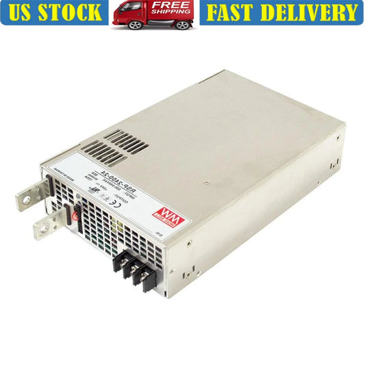 AC to DC Power Supply 2400W 24V 100A Single Output High Efficiency Surge Protection Cooling System Alarm Signal