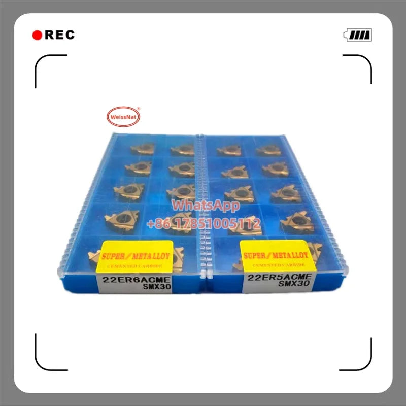 22ER/22IR 4ACME 6ACME 5ACME SMX35 SMX30 Carbide Inserts, ACME AmerIcan Threaded Insert