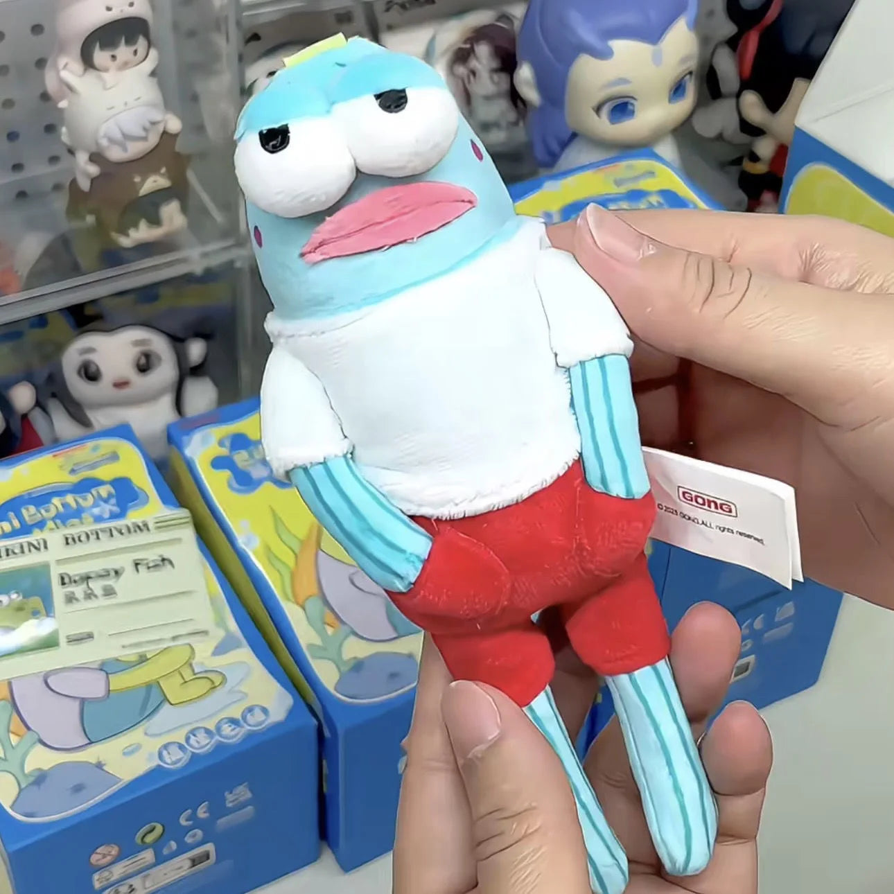 2025 True Fish Companion Series Fun Blind Box Toys Fashion Ocean Dolls Cartoon Accessories Children's Day Gift Toys