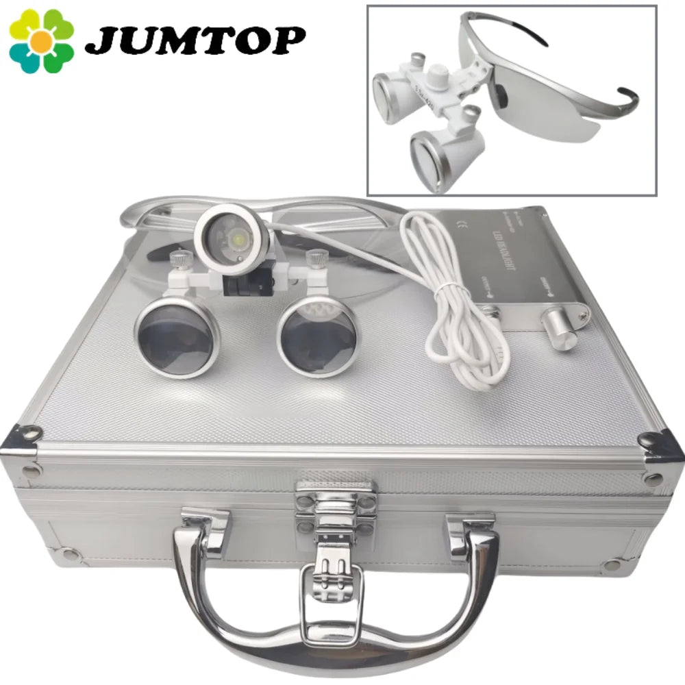 3.5X Ultra-Lightweight Dental Loupes Binocular Magnifier for Surgery - 320mm-420mm Range Dental surgical tools