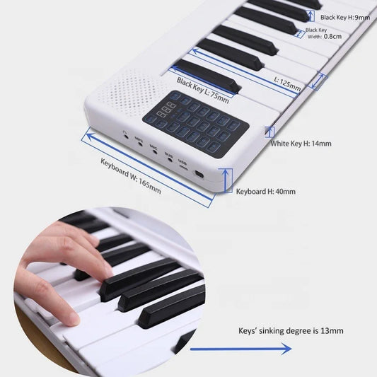 2025 Portable Splicing Midi Controller Keyboard Electric Piano Digital 88 Keys Piano Music