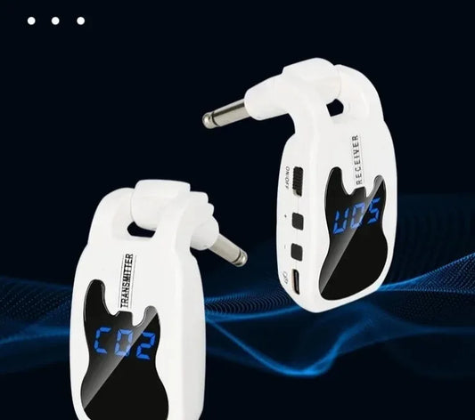 2025 Cross-border Wireless Microphone Pickup Electric Guitar Pickup U-Band Long Battery Life