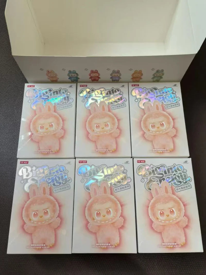 1：1 High Quality Brand New Labubu3.0 Canvas Front High-Energy Series Vinyl Face Plush Blind Box Birthday Gift