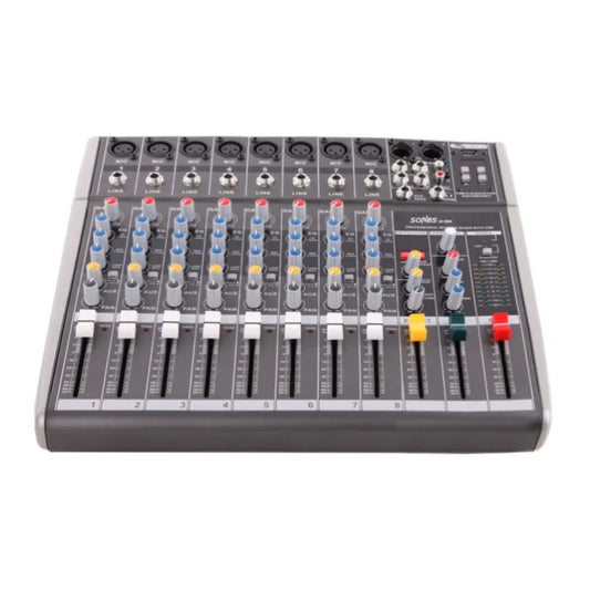 Best Selling Audio Mixer Console bluetooth USB 8-channel Audio Music Sound Dj Mixer Dj Controller/audio Console Mixer