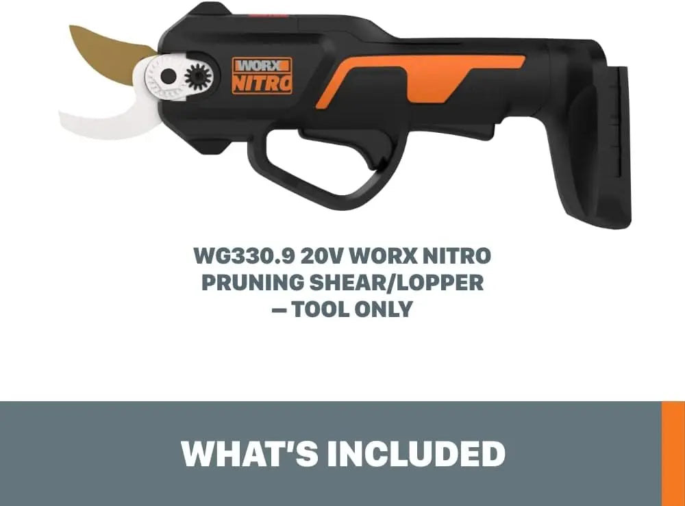 20V NITRO Pruning Shear/Lopper with Power Share (Tool Only) - WG330.9