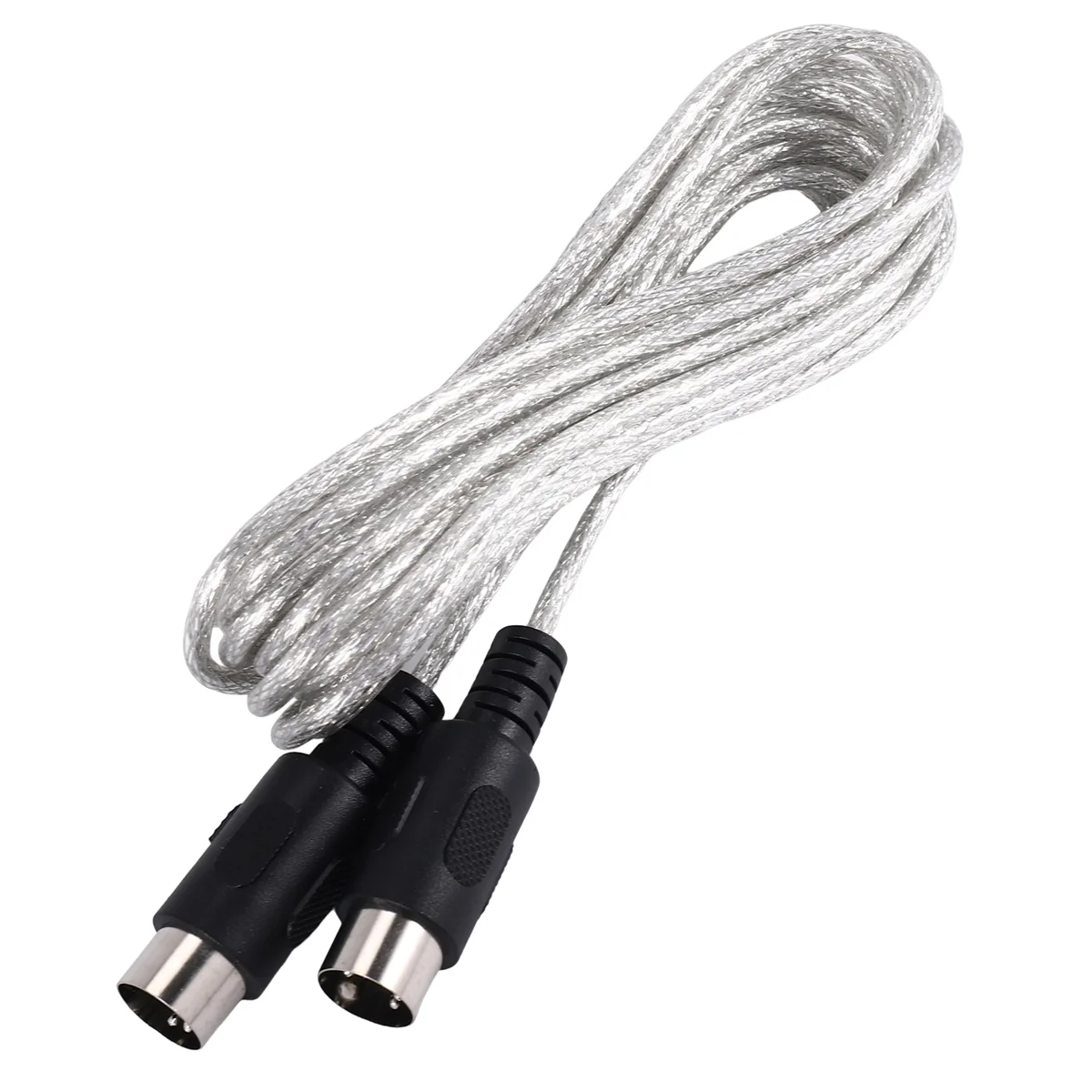 9.8FT Midi Male to Male DIN 5-Pin Music Instrument Extension Cable Connector-ABJQ