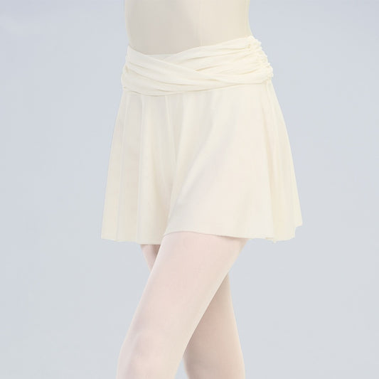 Classical Dance Practice Pants Soft Mesh Waist Head Short Pantskirt