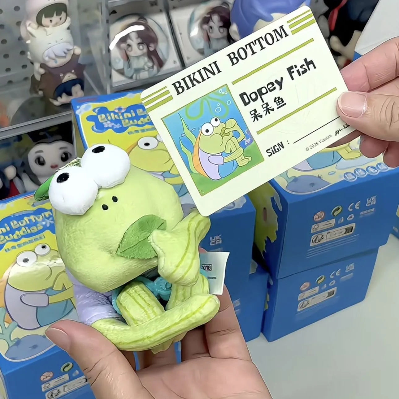 2025 True Fish Companion Series Fun Blind Box Toys Fashion Ocean Dolls Cartoon Accessories Children's Day Gift Toys