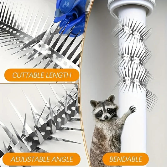 1PC stainless steel bird protection device, used for rodent prevention in air conditioning ducts and automobiles