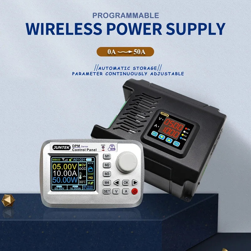 DPM8650 485RF DPM8650 60V 50A Remote Control Voltmeter Programmable Power Supply Solar Charging Constant Current Converter TTL