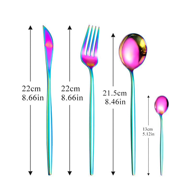 4-piece Stainless Steel Western Cutlery Set