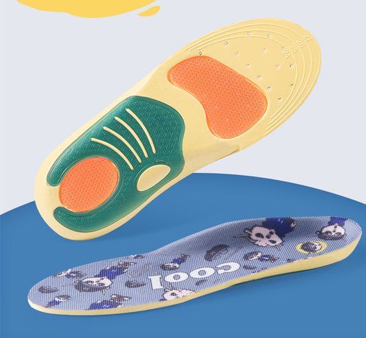 Children's Sports Insoles Breathable Sweat-absorbent And Deodorant