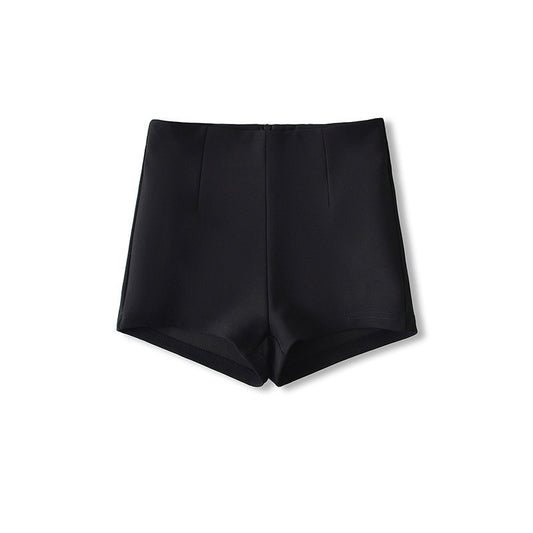 Black High Waist Casual Suit Pants Women's Loose Feeling