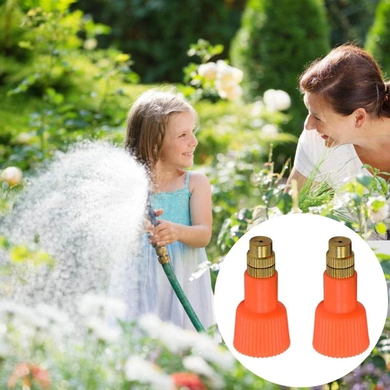 652F Pack of 2 Sprays Nozzles for 2L to 3L Adjustable Garden Sprayers Misters Sprays Bottle Nozzles Plastic Replacement Caps