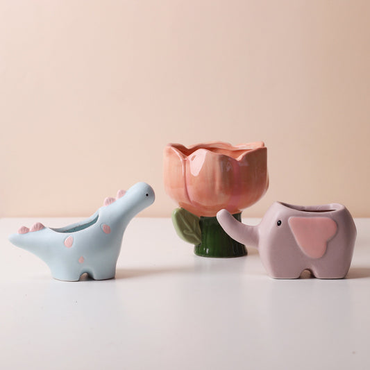 Creative Ins Style Succulent Ceramic Flower Pot