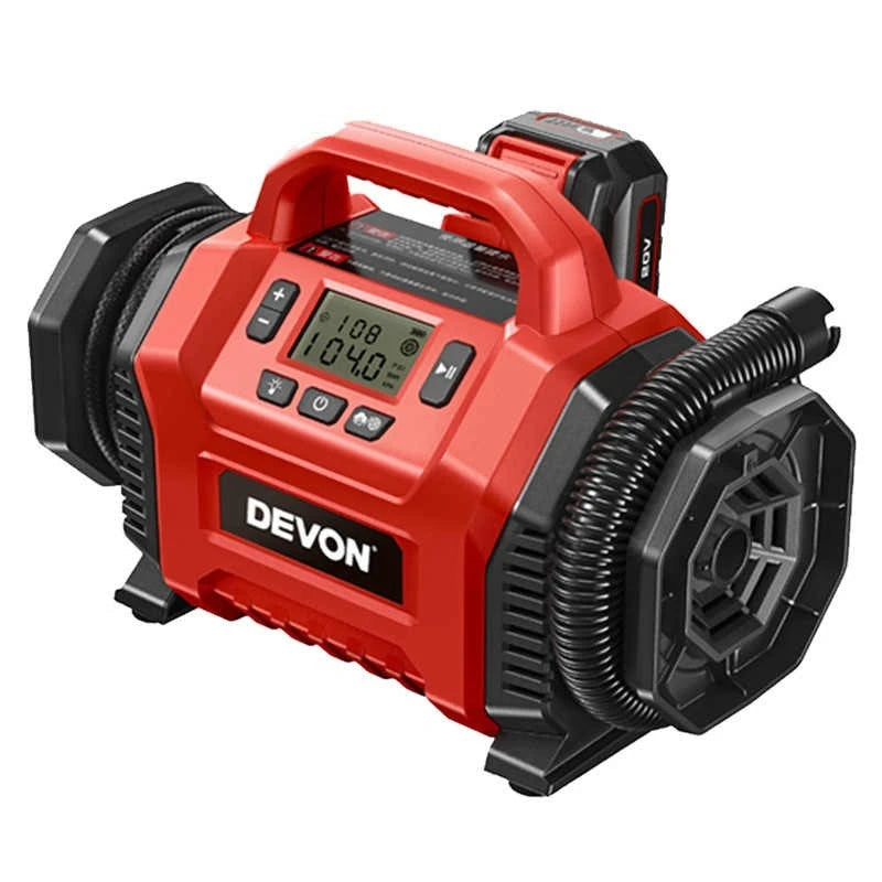 Cordless Tire Inflator Pressure Air Compressor Electric Inflatable Pumps