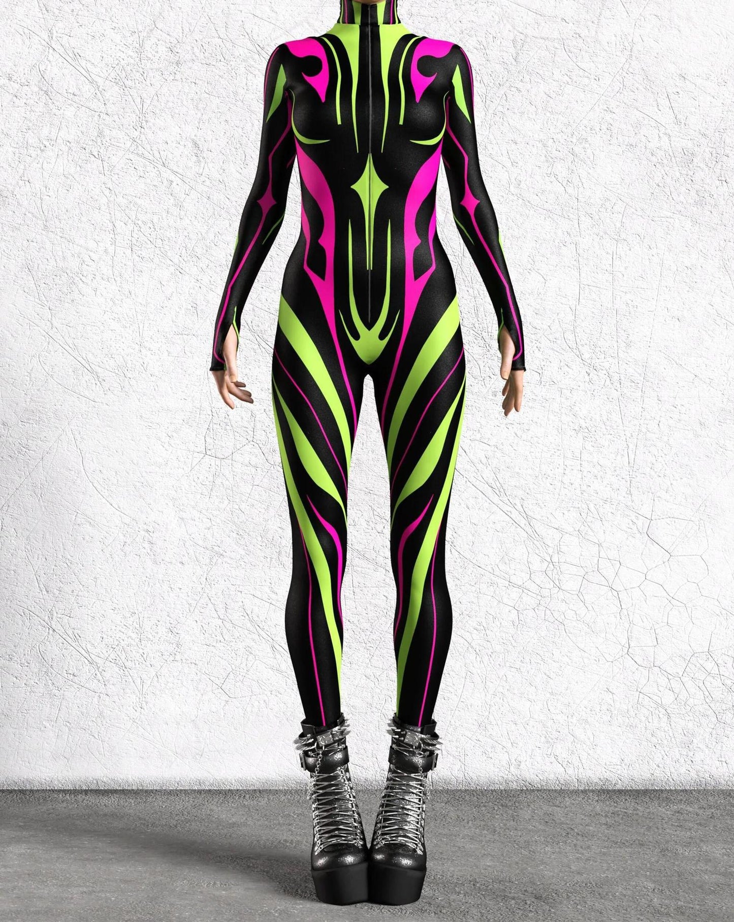 3D Digital Printing Cosplay One-piece Play Costume