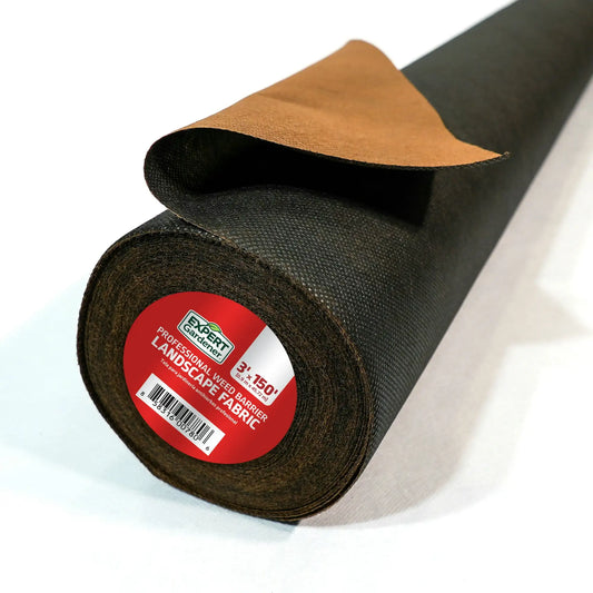 Expert Gardener 3' x 150' Professional Weed Barrier Fabric, Dual Color, Enhanced UV Protection