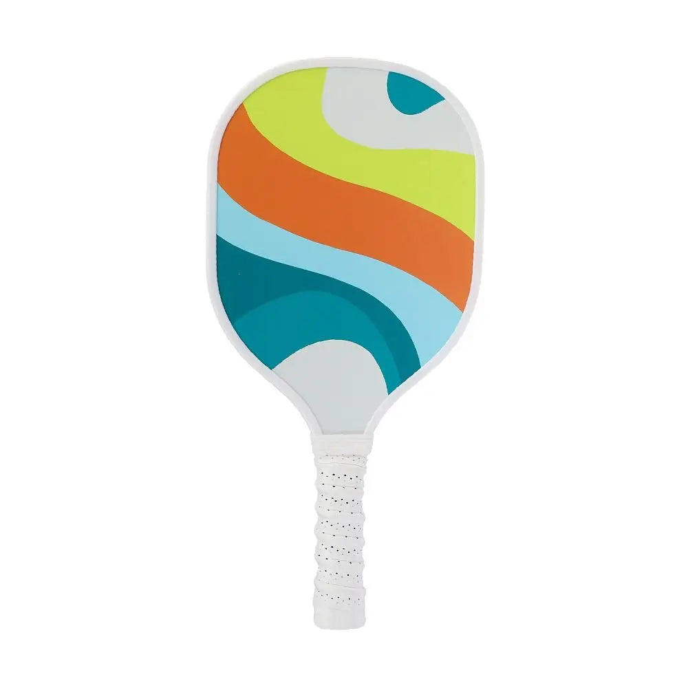 Durable Wooden Pickleball Paddles Non-Slip Colorful Pickle Ball Racket Beginner Single Racket Pickleball Training Equipment Men