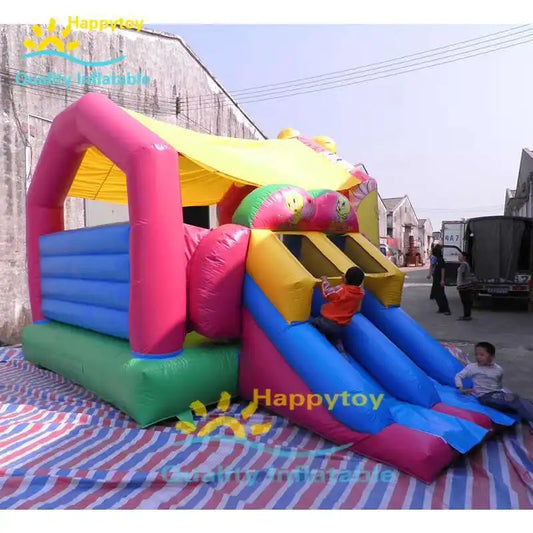 Crazy And Excited Air Bounce House Castles Combo Castle Inflatable Bouncer Commercial Bouncing Unicorn Bouncy Castle With Slide