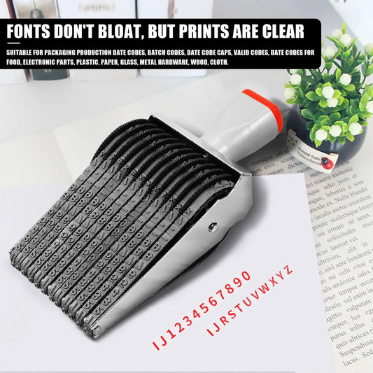 Exceptional! Multipurpose 12 Digit Alphabet Rolling Rubber Stamp English Letter Number Emboss Diy Scrapbooking Roller Stationery