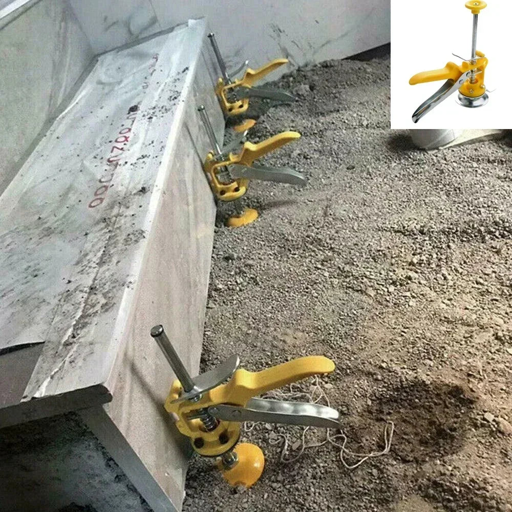 1-6Pcs Wall Tile Height Adjust Elevating Construction Regulator Adjustable Locator For Wall Tile Leveling Fixing Systeam