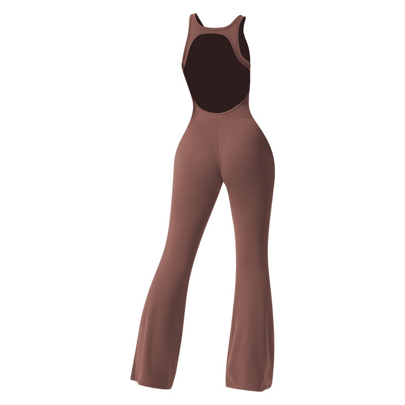 European And American Backless Sleeveless Jumpsuit Women