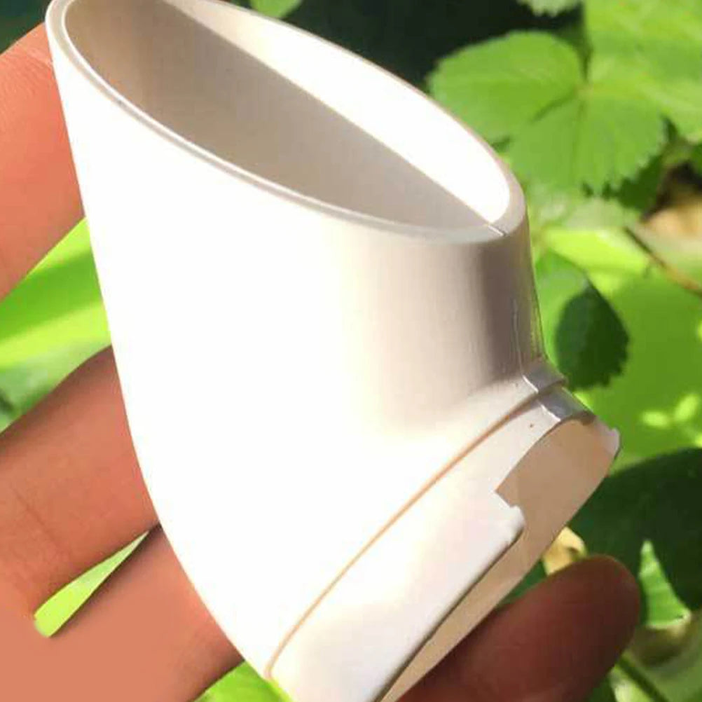10 Pcs Hydroponic Column Planting Cup Accessories Cups Equipment Hydroponics Growing Tower Pvc Light Bulb Growing Cups