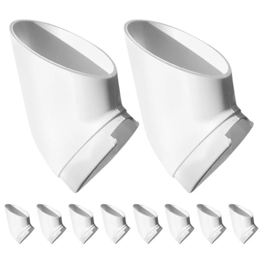 10 Pcs Hydroponic Column Planting Cup Accessories Cups Equipment Hydroponics Growing Tower Pvc Light Bulb Growing Cups