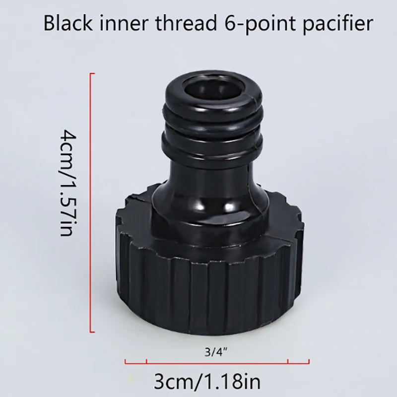 1 PC Pacifier Quick Connector Garden Hose Quick Connector Irrigation Water Connector