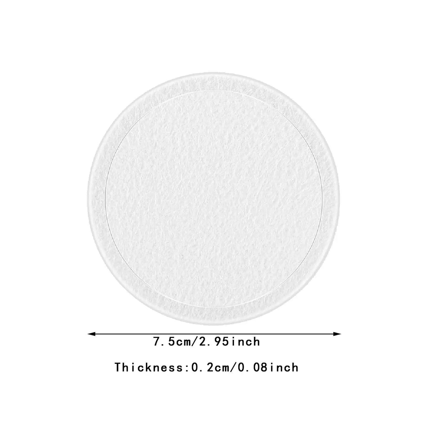 24x Monotub Filter disks Filter Pad Replacements Practical Mushroom Growing