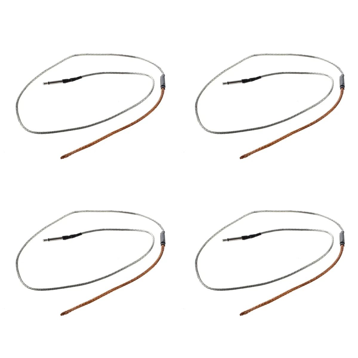 4X Bendable Piezo Cable Under Saddle Pickup for Acoustic Guitar-ABJQ