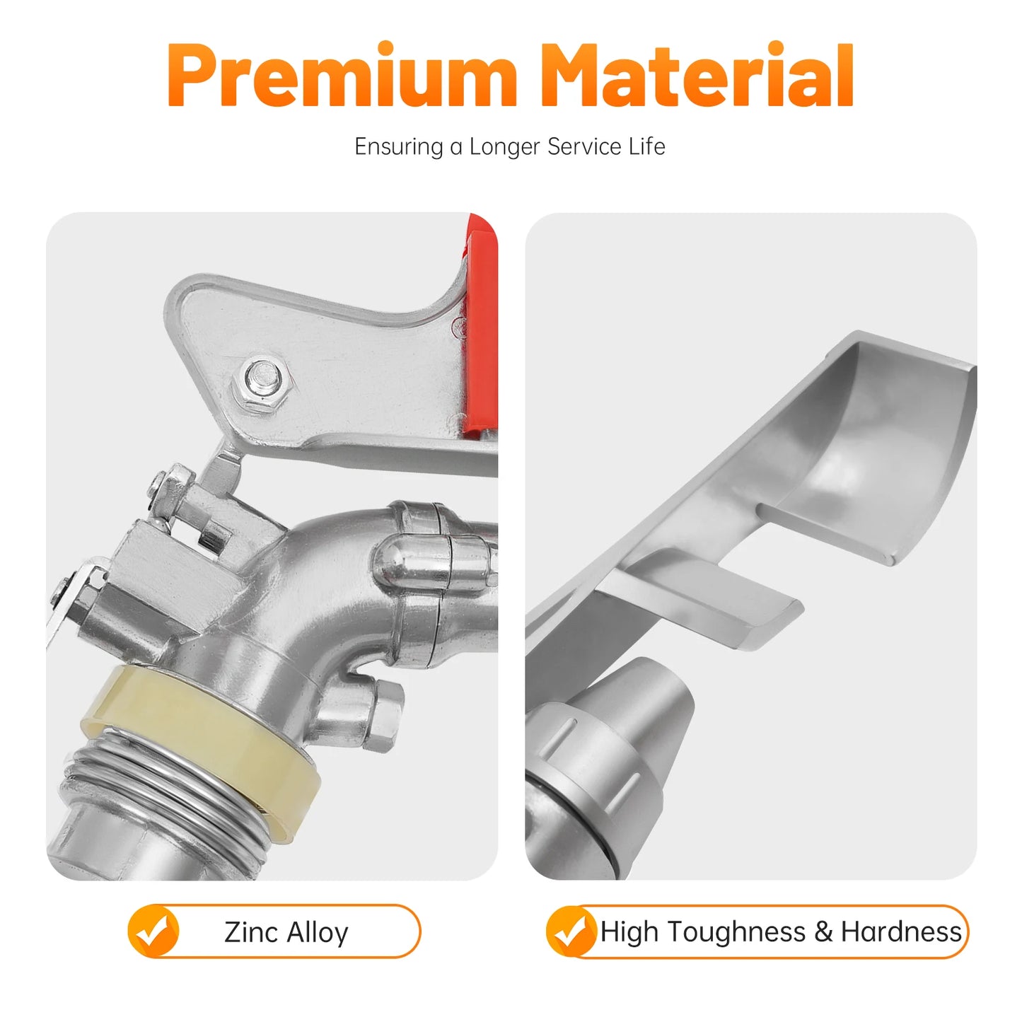 Durable Tripod Sprinkler, 360° Rotation, Adjustable Speed, Dual Nozzles, High Pressure, Efficient for Irrigation