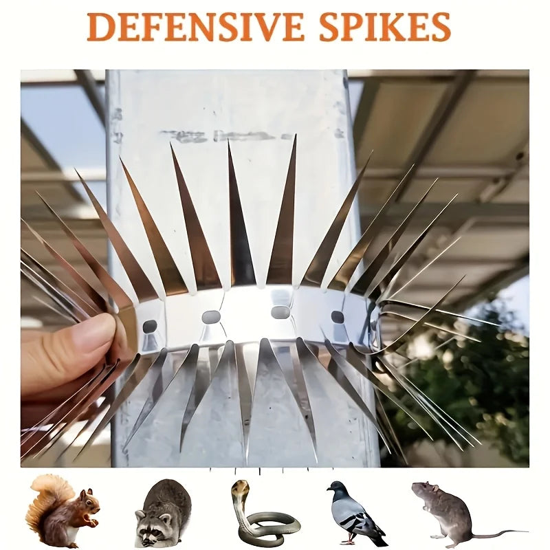 1PC stainless steel bird protection device, used for rodent prevention in air conditioning ducts and automobiles
