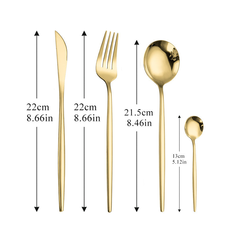 4-piece Stainless Steel Western Cutlery Set