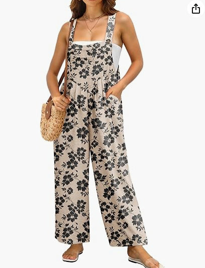 Casual Loose Jumpsuit With Pockets
