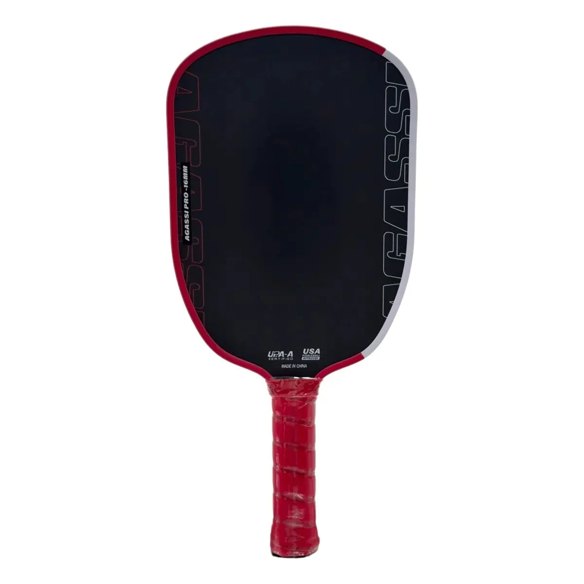 2025 Agassi Pro Shape Tfp Foam 16mm Thickness Gen4 Core Thermoformed Toray T700 Carbon Fiber Pickleball Paddle