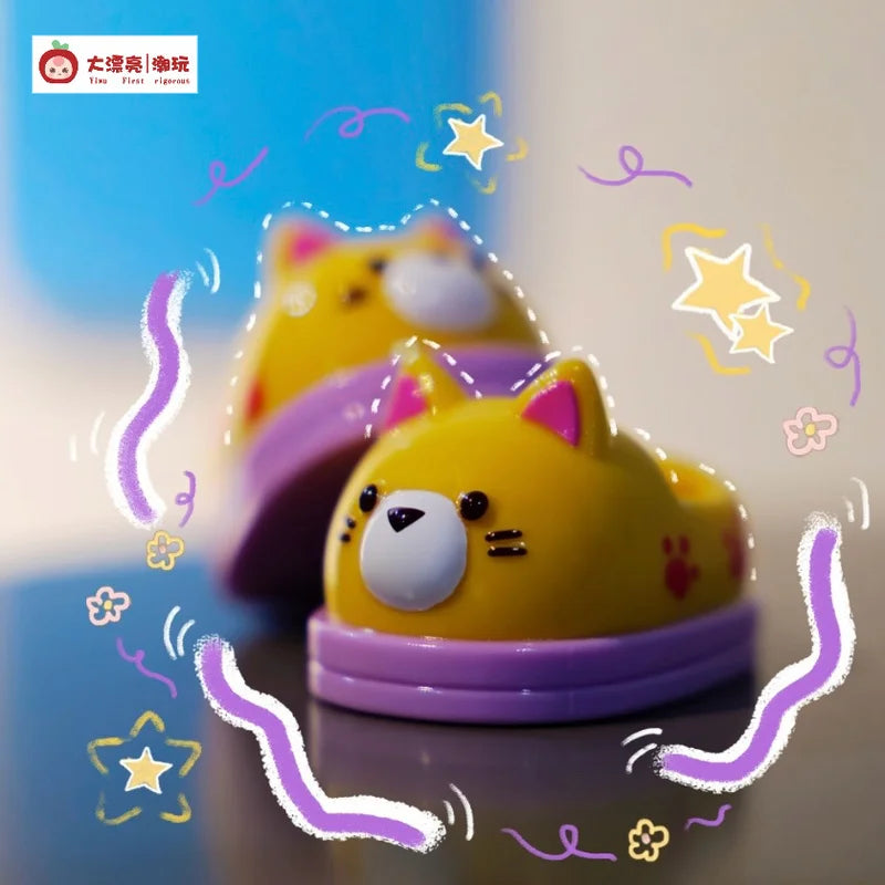 2025 New Baby Three 400% Special Doll Slippers Shoes Vinyl Blind Box Trendy Play Cute Doll Dress Up Accessories Products Gifts