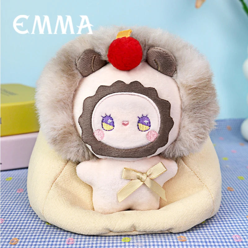 EMMA Secret Forest Fury Family Cute Girl Plush Doll Pendant Blind Box Music Pinch Toy Trendy Surprising Gift for Children