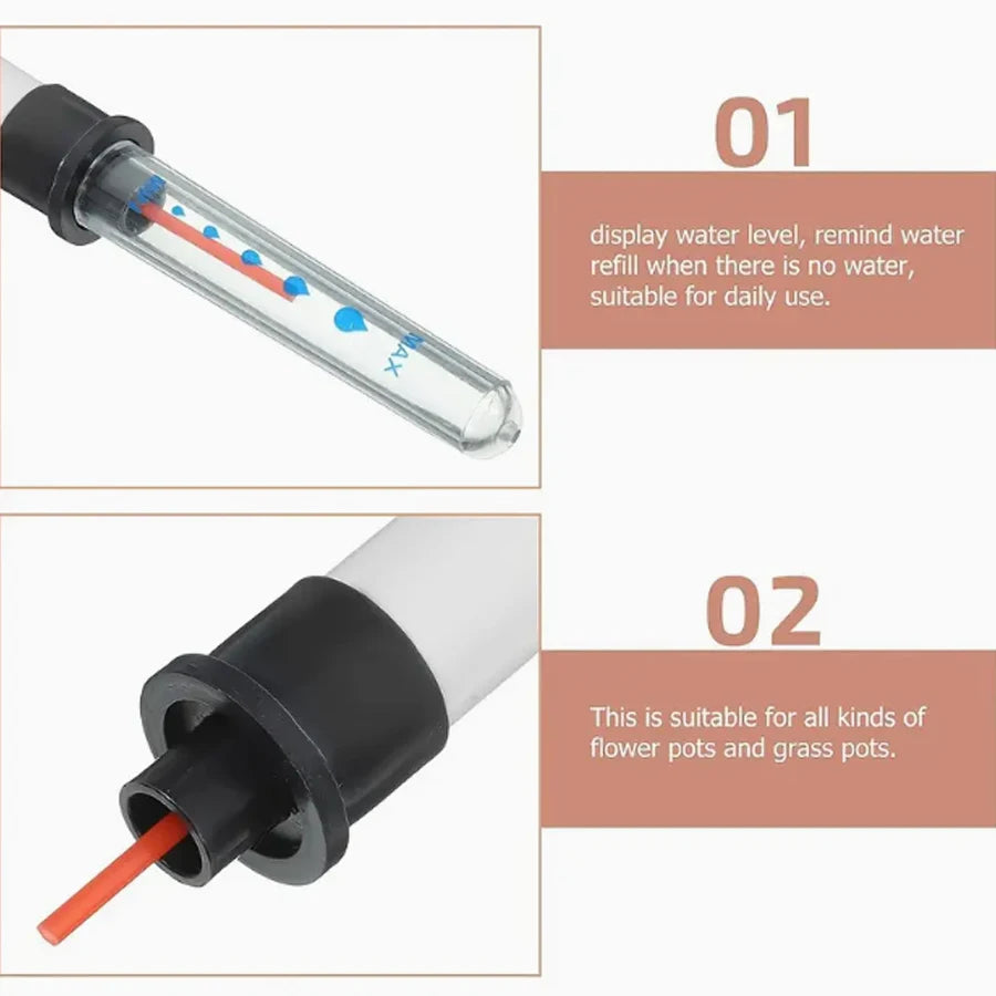 3pcs flowerpot water level indicator, humidity detector, suitable for lawns, potted plants, gardens, can prevent plant root rot